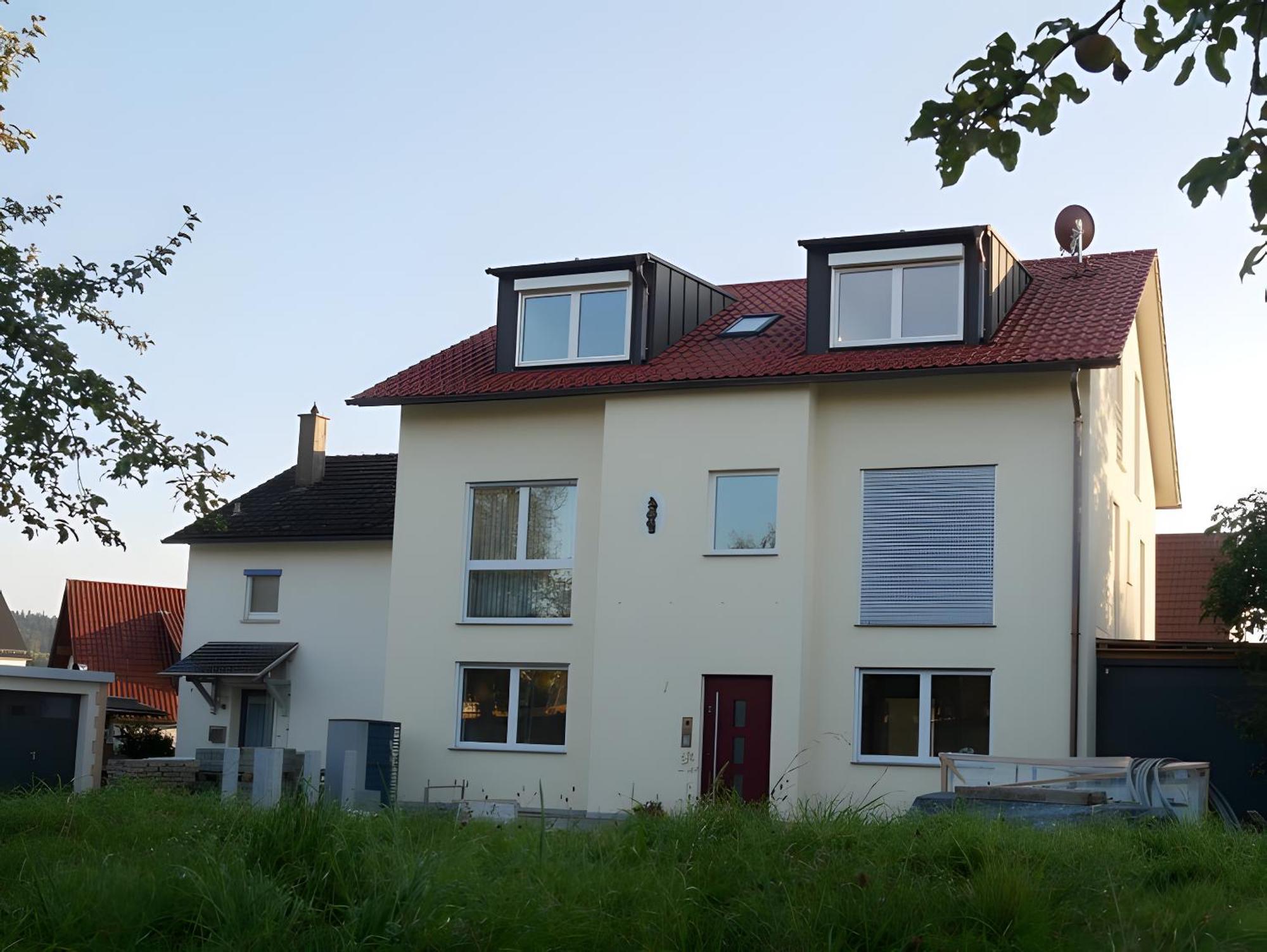 Ferienwohnung Haus Maria Wäschenbeuren Exterior foto